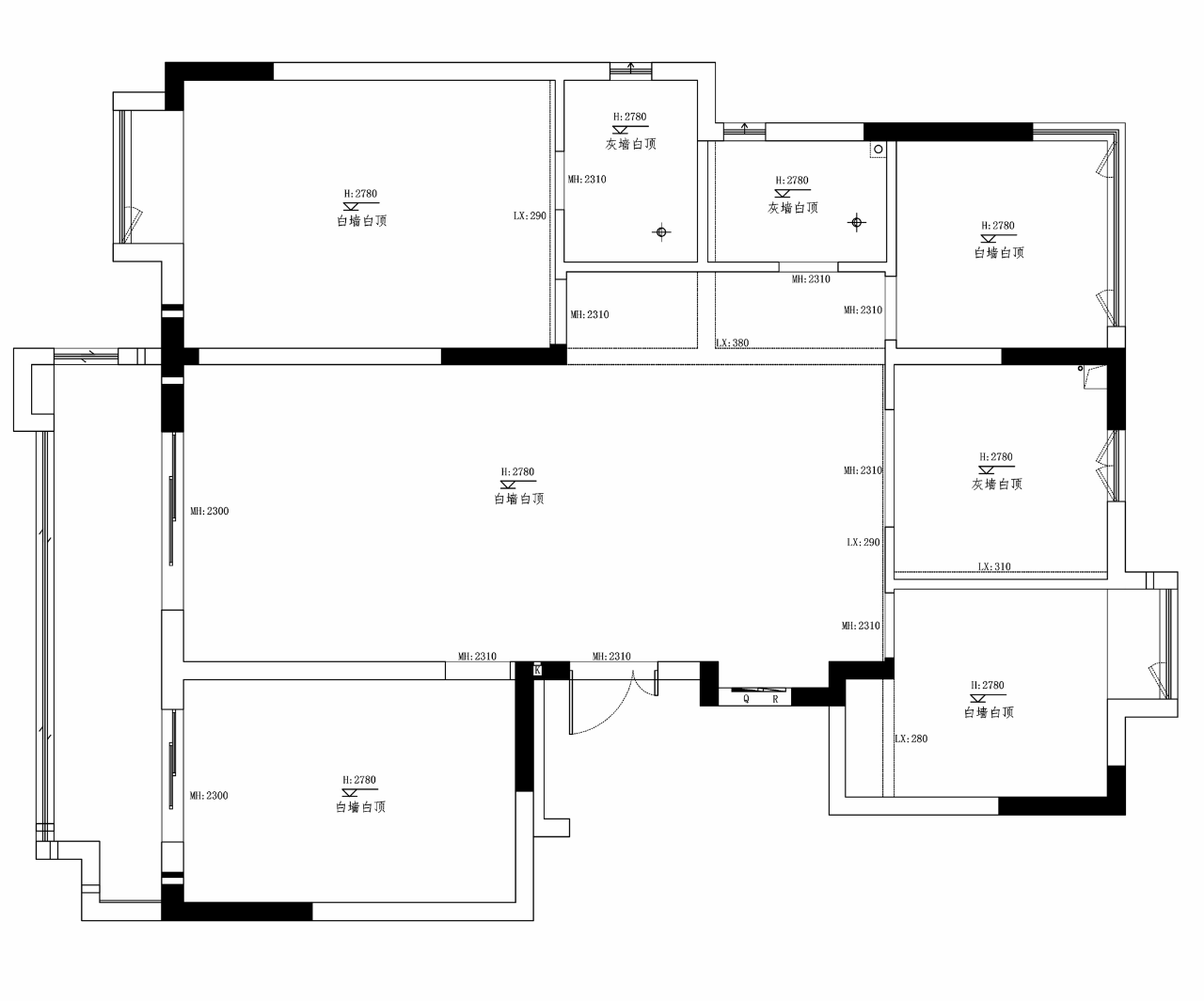 合肥金茂悦 140m2 现代简约家居设计丨中国合肥丨深零设计-5