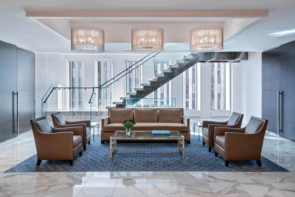 DZ 银行大堂休息室丨美国纽约丨TPG 建筑事务所-26
