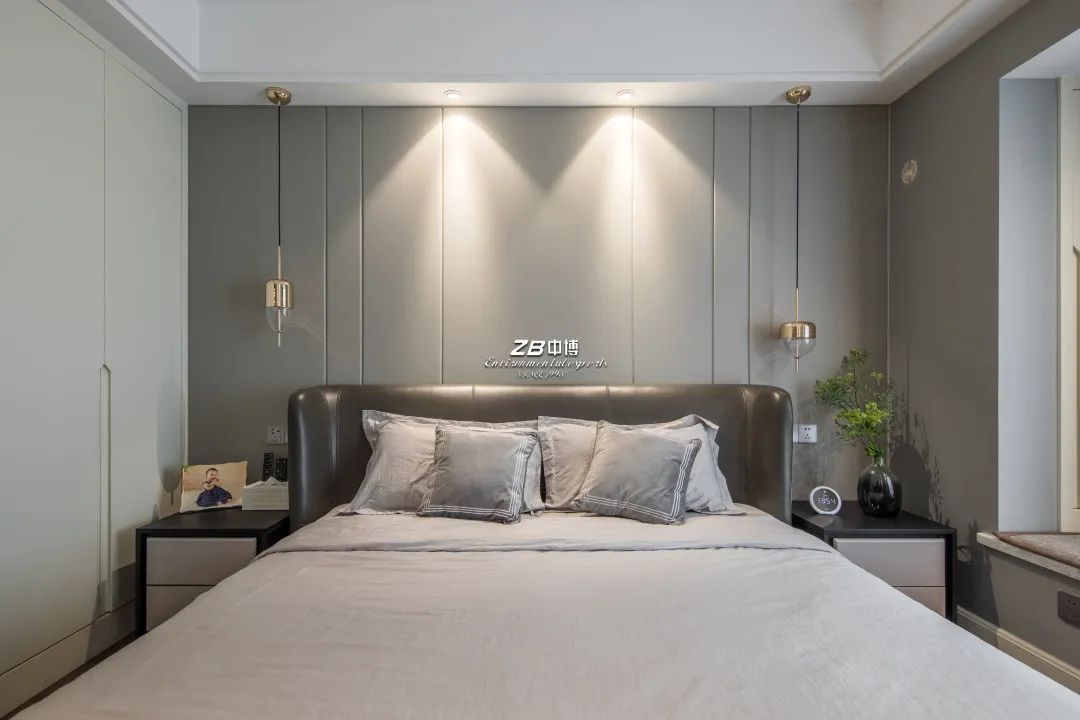 ZB design | 同事115平超有质感的轻奢风，效果好到没朋友！-49