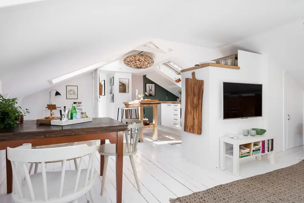 40 平米北欧风阁楼公寓，空间利用极致-11