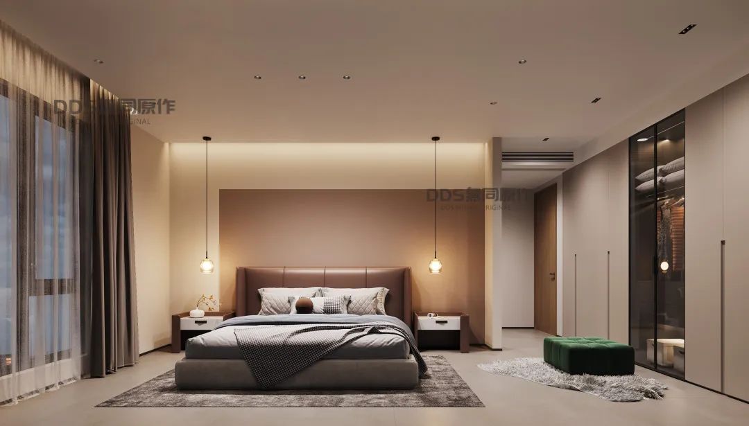 绵州水郡二期业主私宅全案实景落地交付·秋韵丨中国绵阳丨DDS 無同设计事务所-53