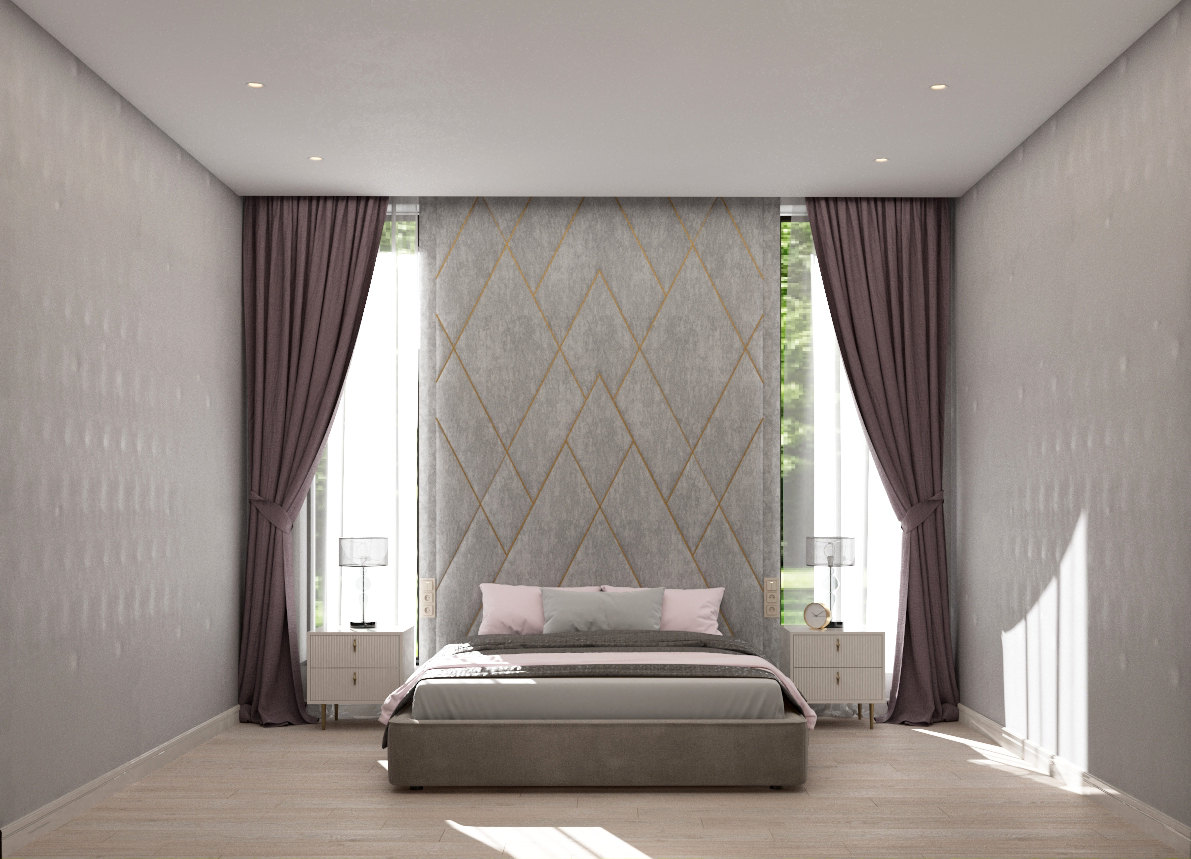 Дом со сложной архитектурой для молодой семьи-4