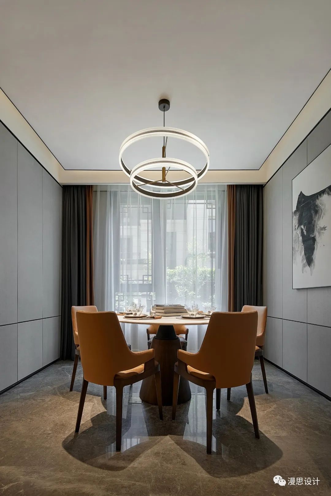 极简禅意,新中式别墅空间的优雅诗篇-12