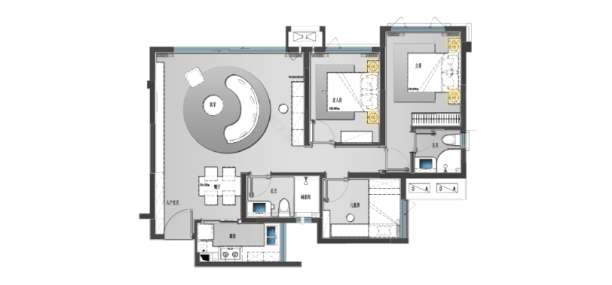 中航半岛丨中国重庆丨盘古设计-17