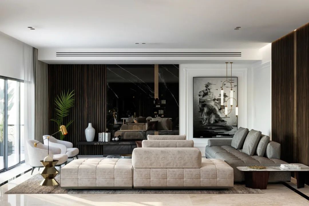 现代轻奢空间，演绎高级格调生活-14