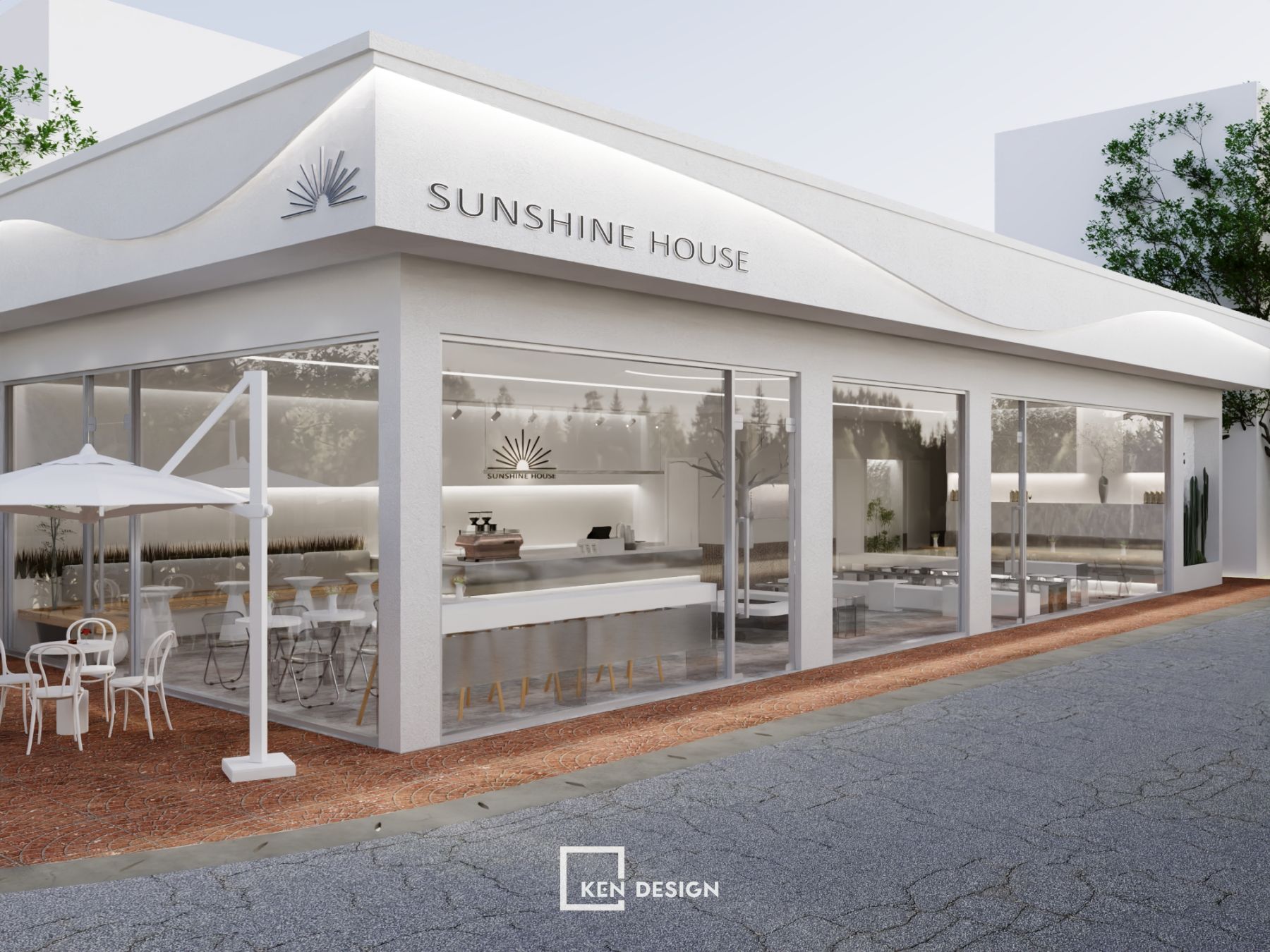 The Sunshine House奶茶店设计丨Ken Design-7