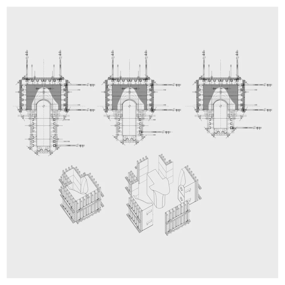 在石窟內穿越城市，聖地亞哥地鐵站Plaza de Armas Metro Station Building／Beals Lyon Arquitectos | FAM-49