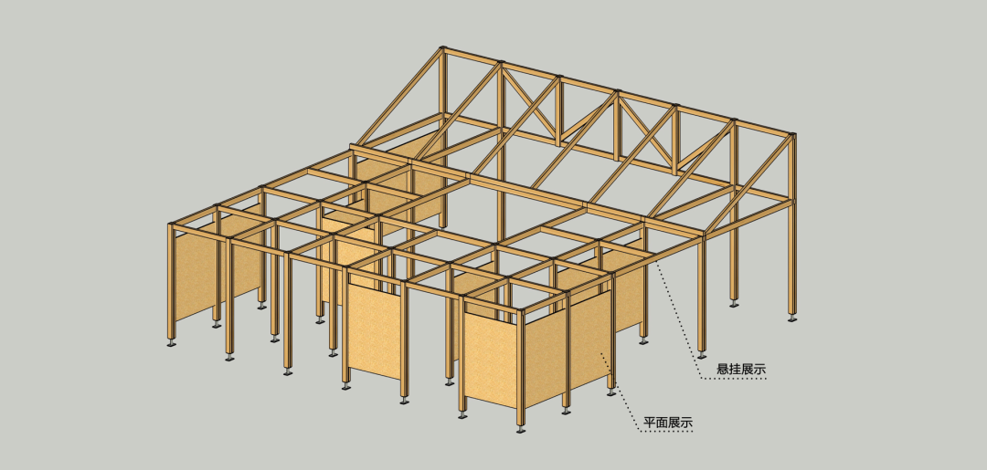 《无尽 · 当代木结构实践展》展示空间丨中国上海丨活络空间设计事务所-9