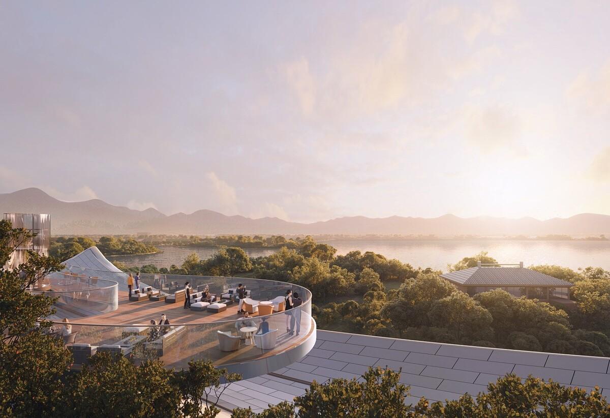 武汉湖光序曲酒店建筑设计丨中国武汉丨维思平建筑设计-13