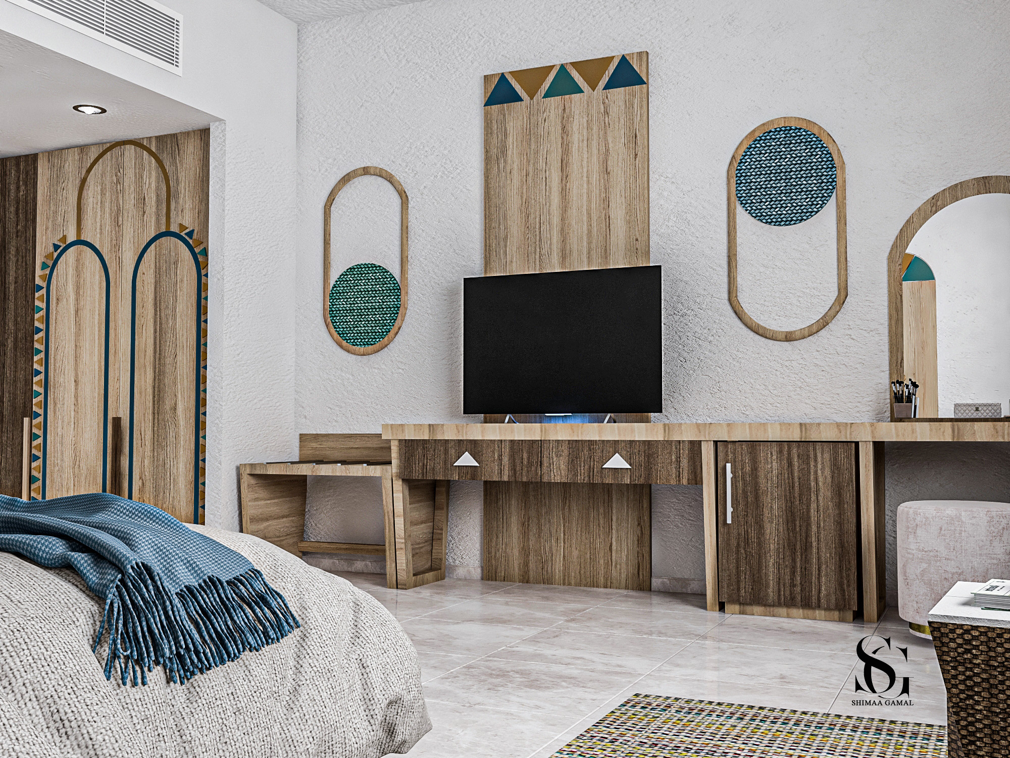 努比亚酒店房间设计-2