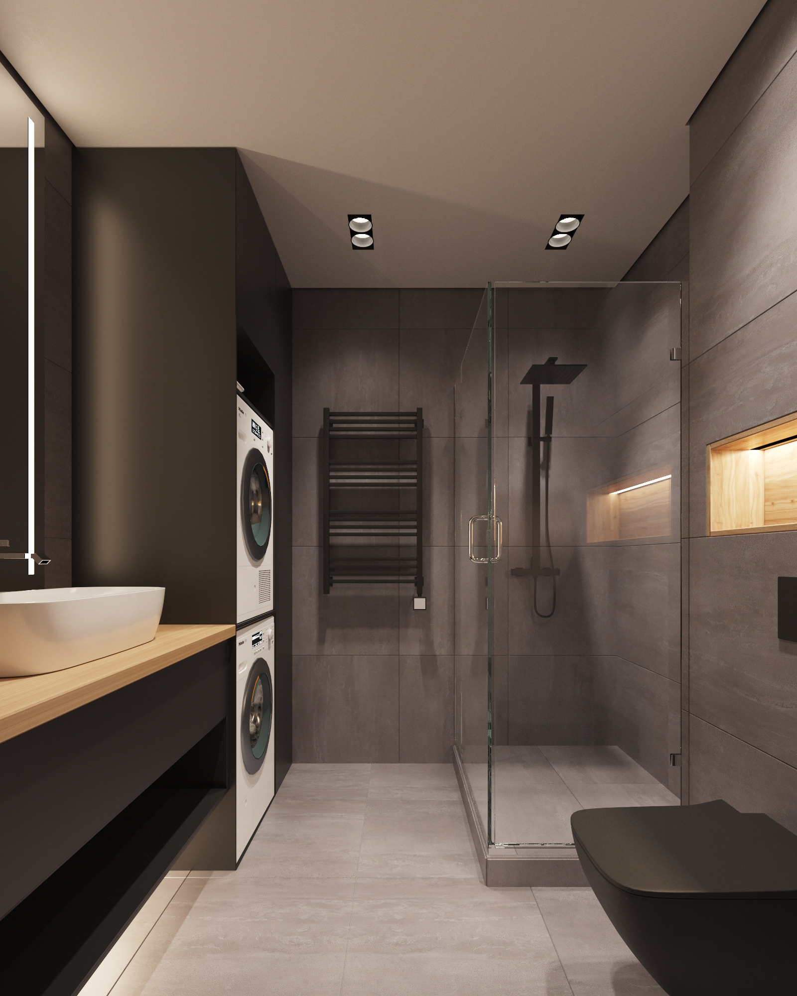 Living comple· "Na Proreznoy"公寓室内设计丨乌克兰基辅-11