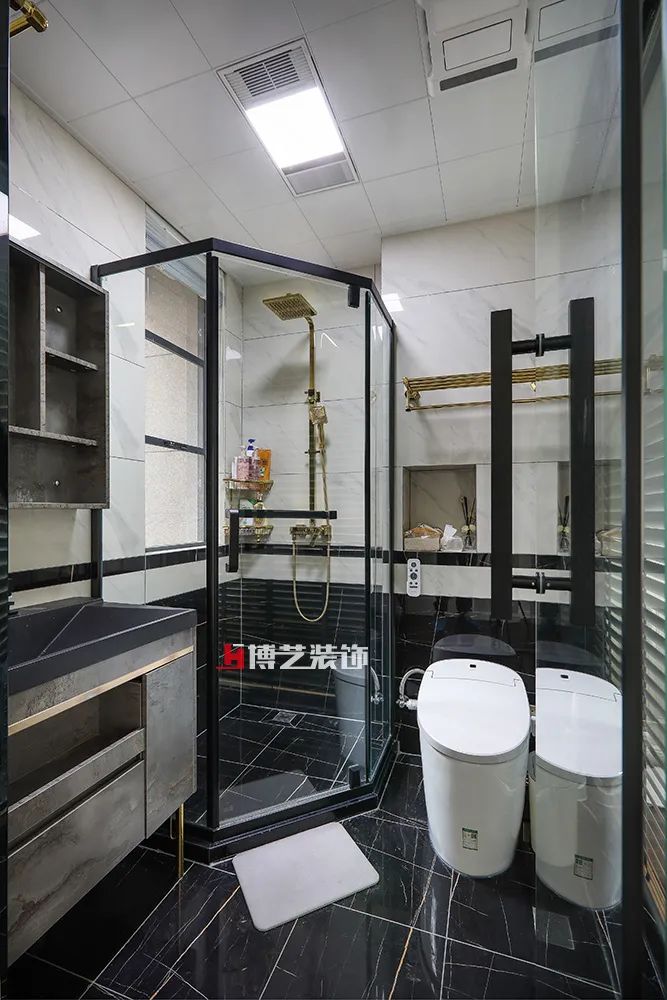 平湖名门府轻奢风，曹峰设计师的 170m²美式轻奢之作-37