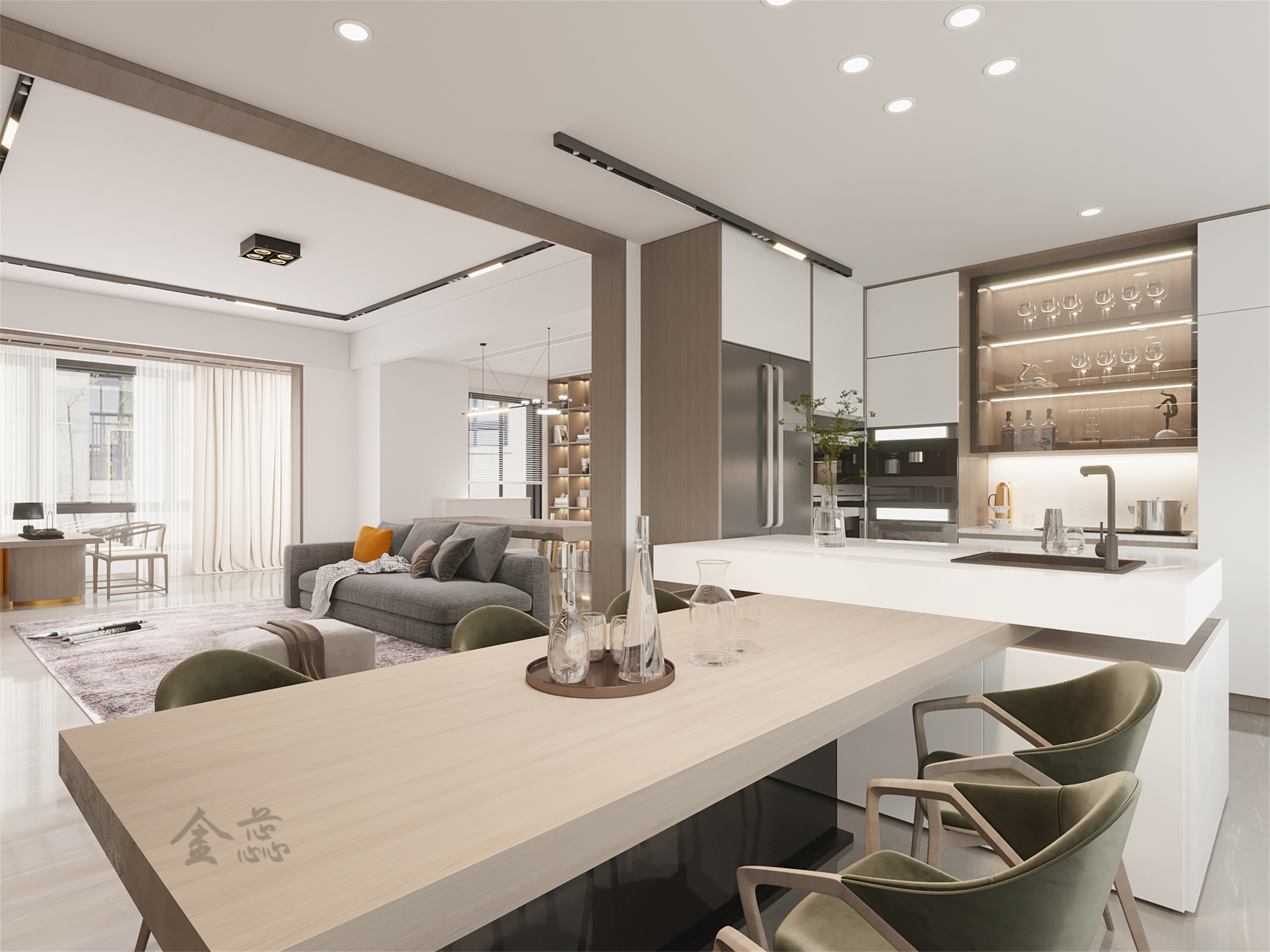 现代轻奢装饰风格设计-6