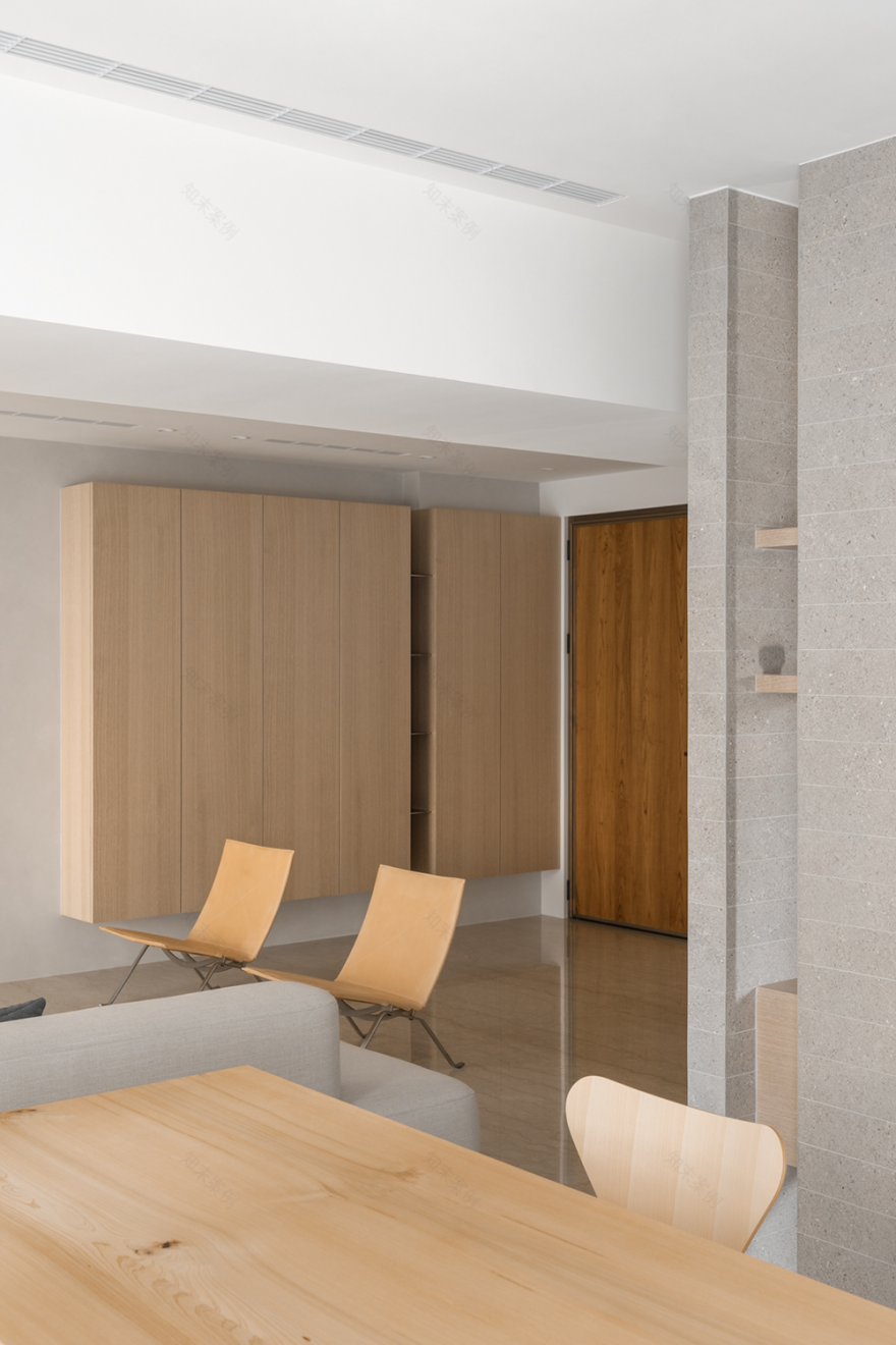 私宅设计:生活向简,内敛简美丨十幸制作-5