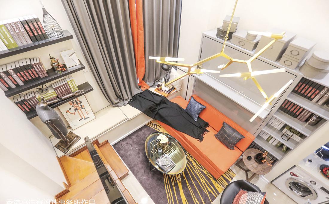 活力橙色智能家居 Loft-1