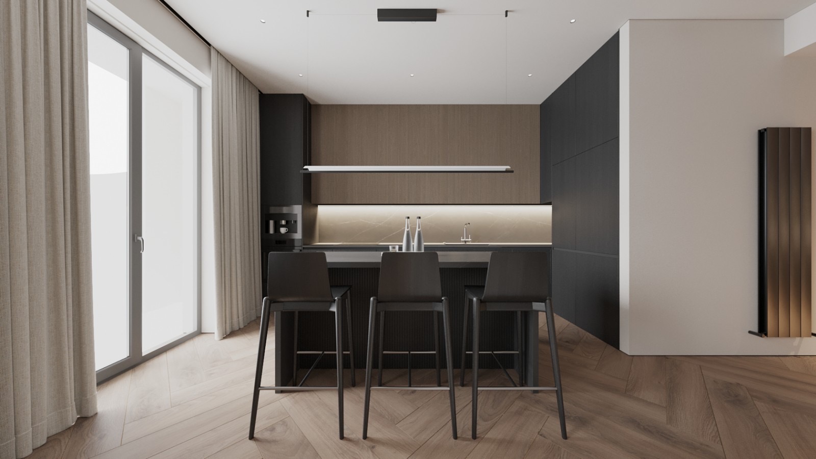 Apartment interior design, Tbilisi, Georgia 2024,-2