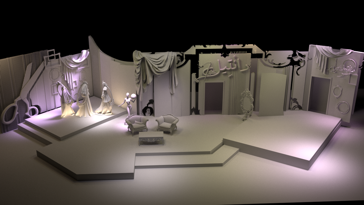 DANTELLE – Editorial TV Fashion program Set Design-4