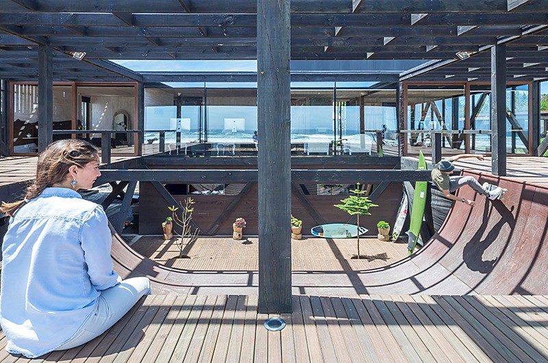 智利海洋景观滑板之家-0