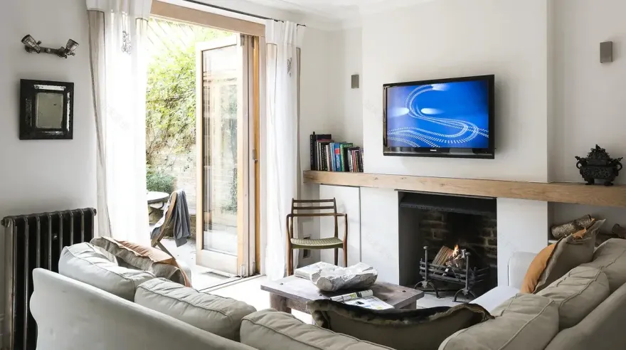 伦敦 Chelsea 自然风格公寓设计-5