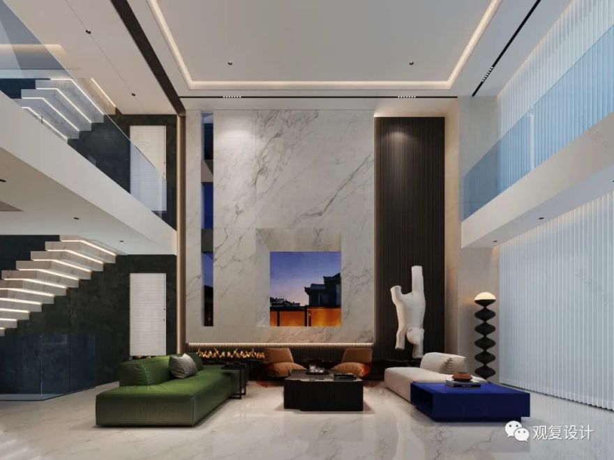 GUAN FU 观复设计 | 联发君领首府 -别墅| 私宅 · 极奢 |-9