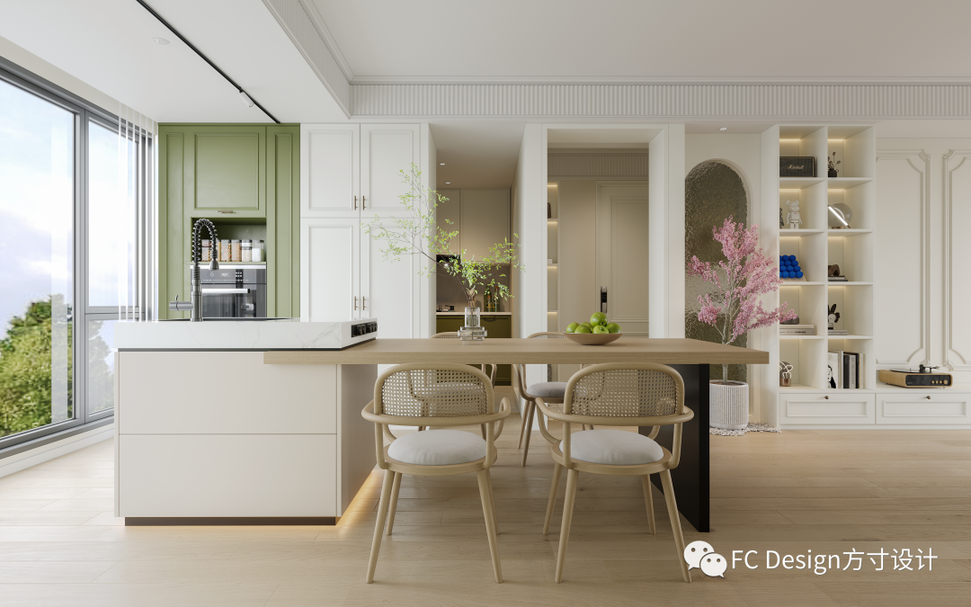 桂林•彰泰郡 · 奶油法式风格的温馨之家丨中国桂林丨方寸设计事务所-29