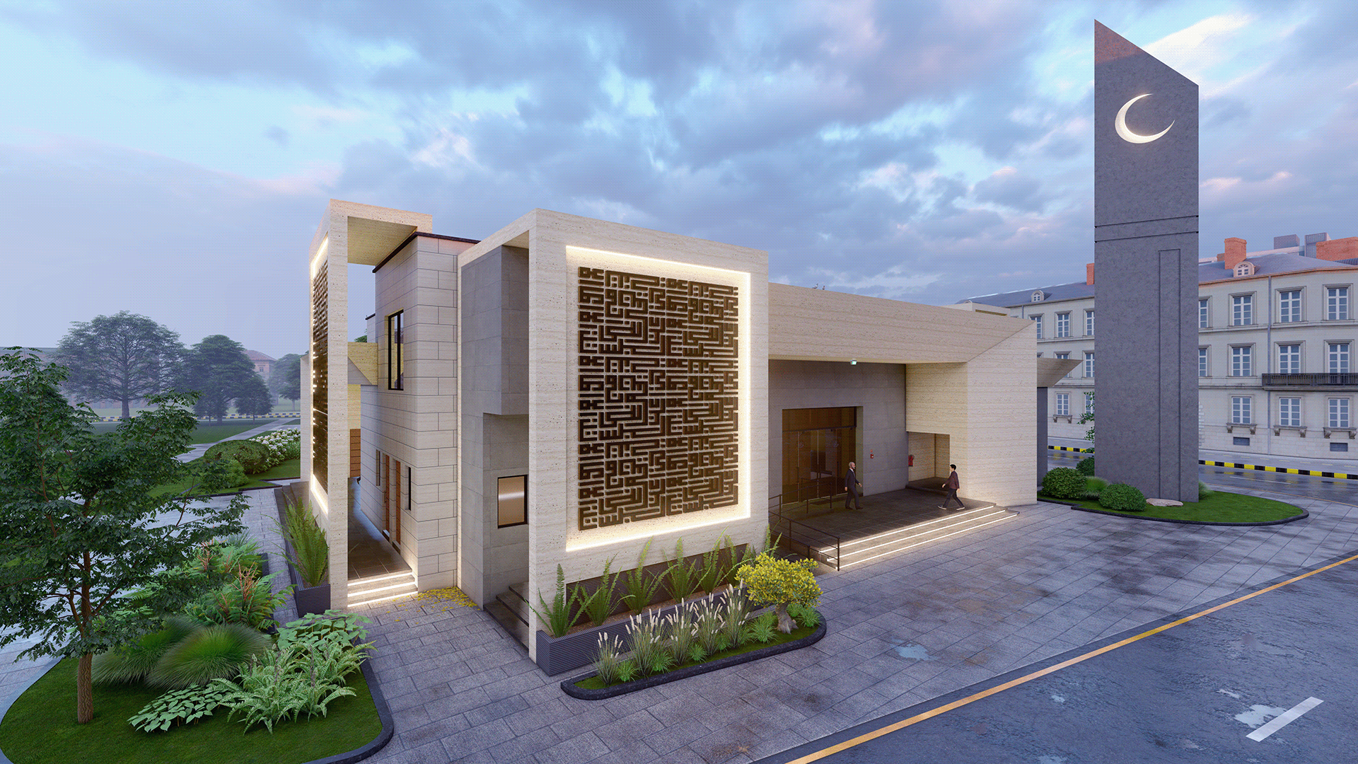 4 Kanal 2000 Yards Modern Masjid-1