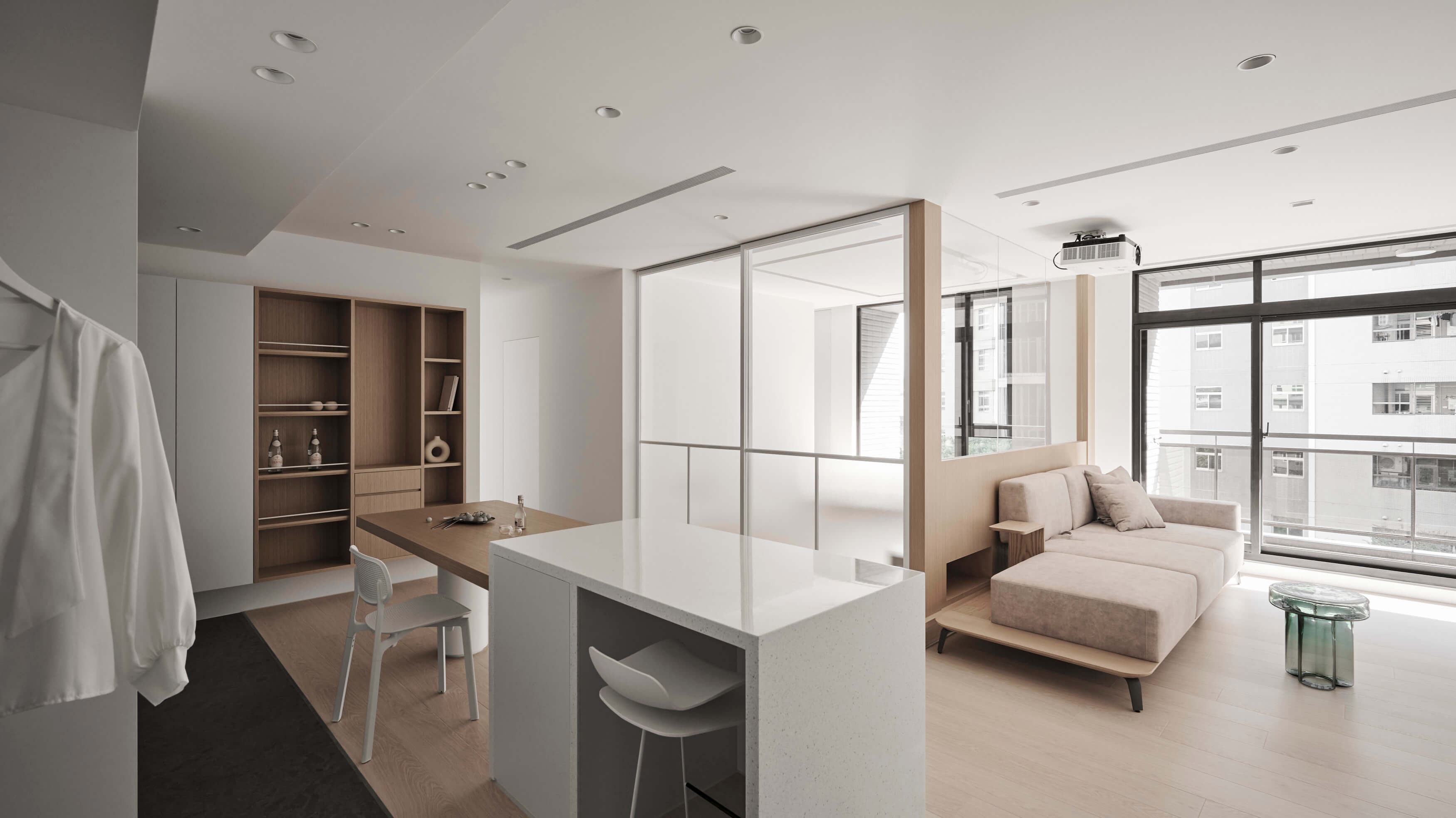 缭绕时时 通透开放的家丨寓子设计-8