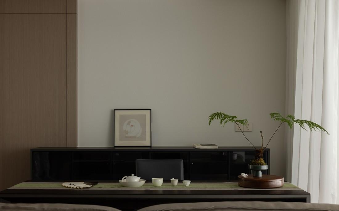 黑白灰邂逅原木色的家-15