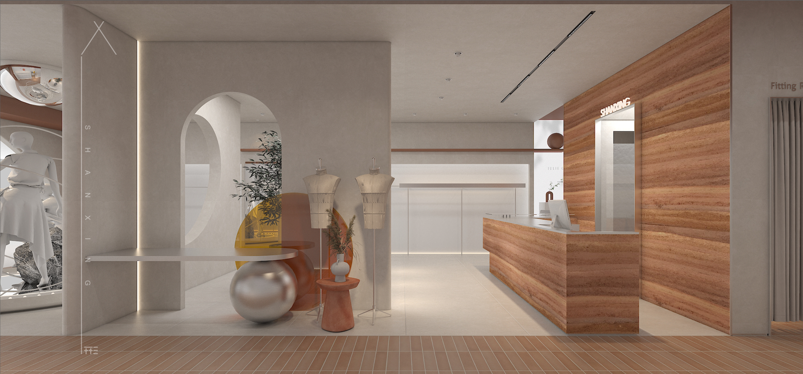 女装概念店设计-21