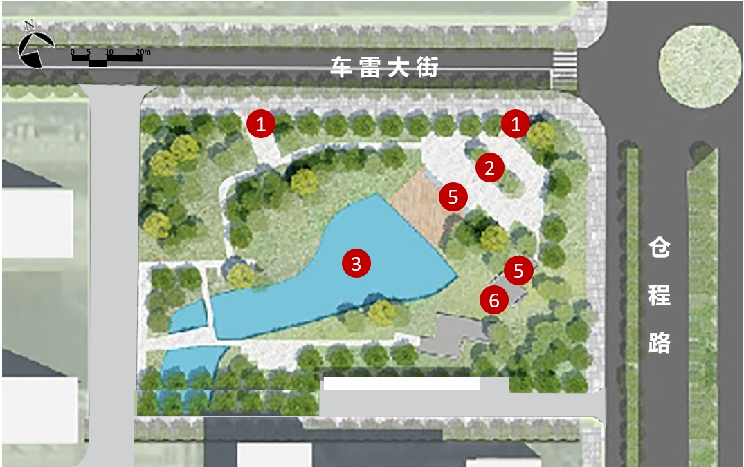 渭南市车雷公园（一期）及地下停车场丨中国渭南丨清华大学建筑设计研究院有限公司-39