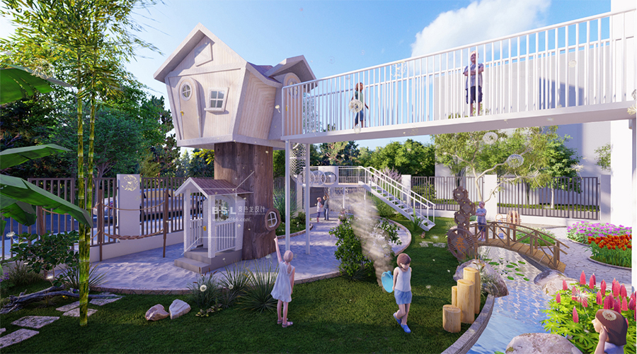 麻涌艺馨幼儿园设计丨中国东莞丨深圳市变色龙设计顾问有限公司-26