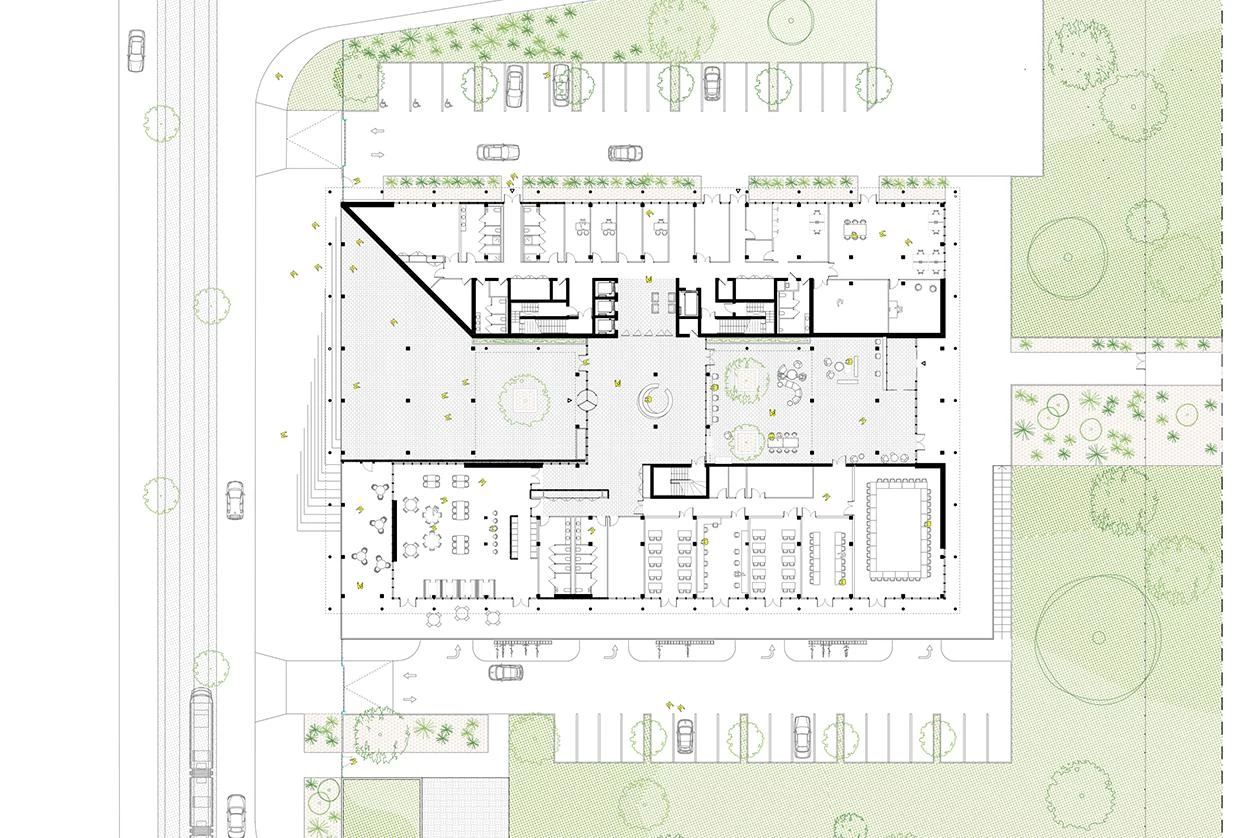 Sede de la Caisse d'Epargne Bourgogne-Franche Comté en Dijon-24
