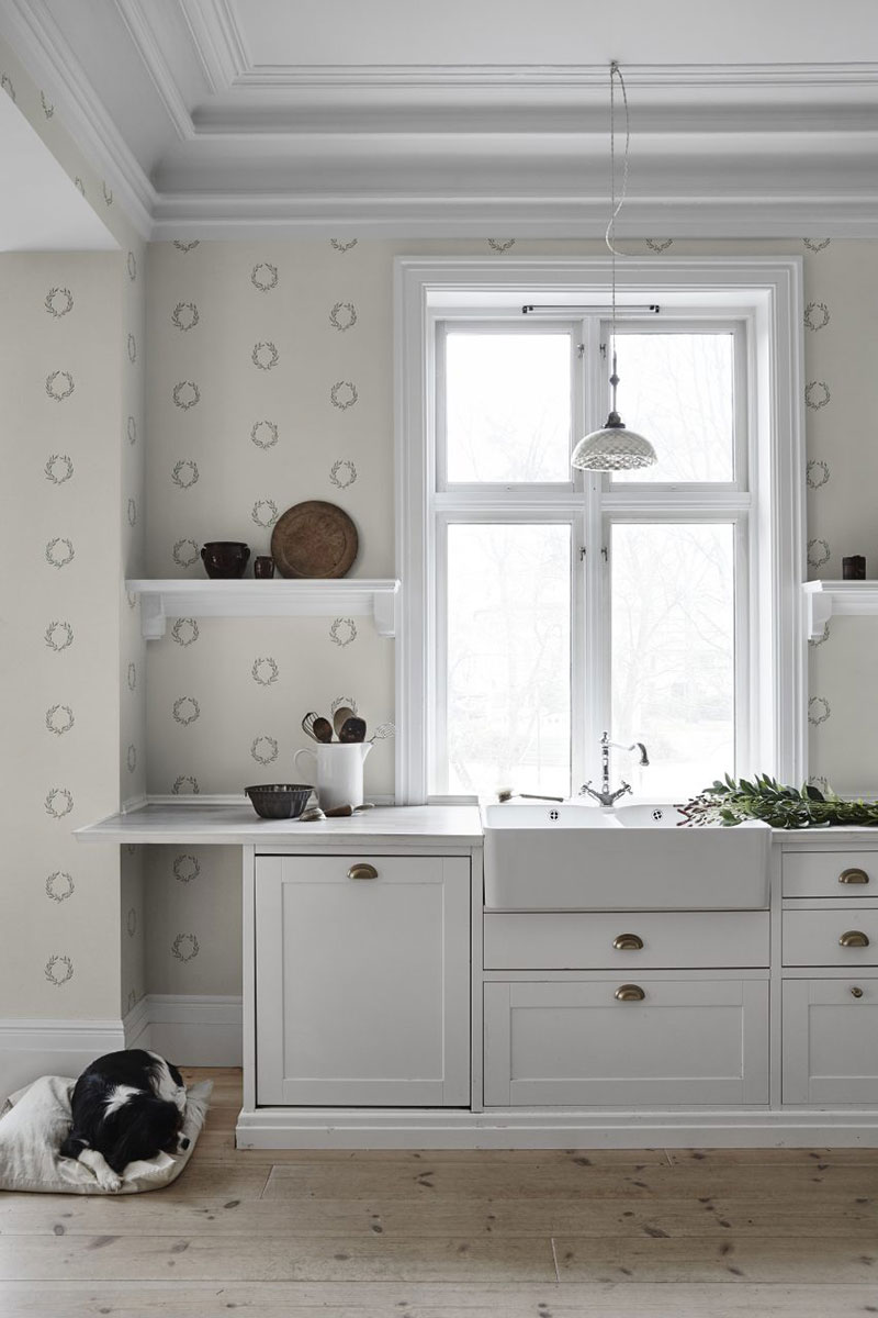 Sandberg 推出适合 Scandinavian 风格厨房的墙纸系列-11