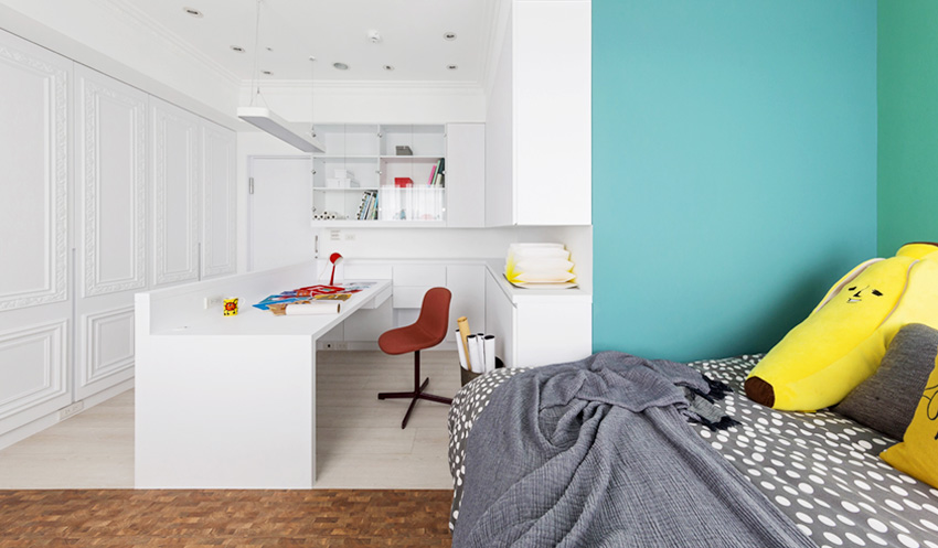 125㎡现代法式住宅  文仪设计-18