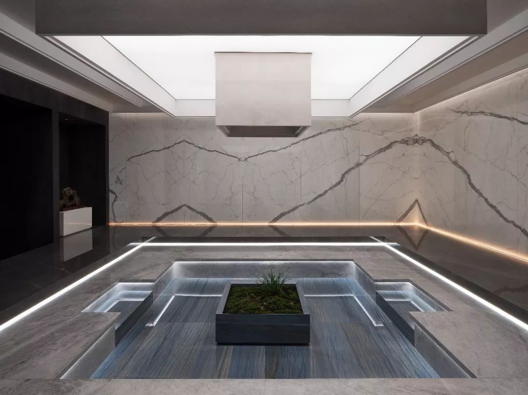 诗连达岩板展厅 | 山水意境，人文艺术的空间表达-13