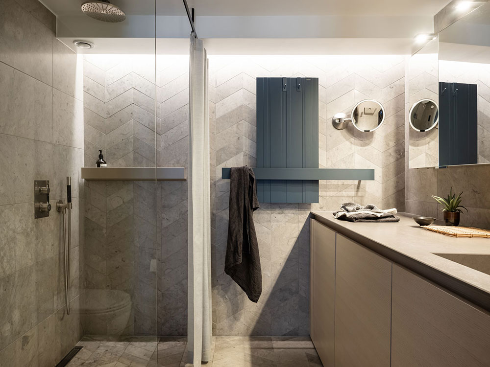 斯德哥尔摩时尚现代复式公寓设计-23