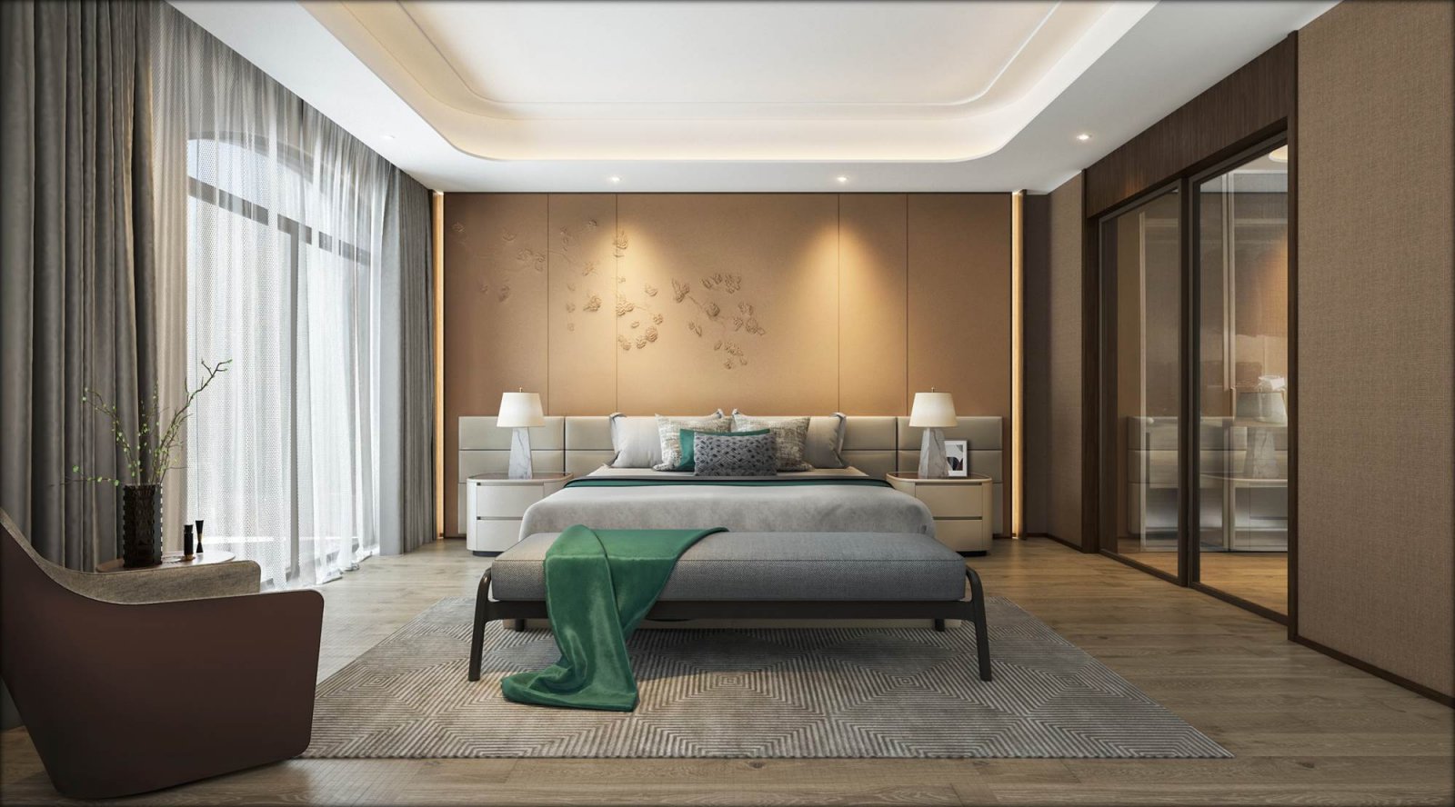 东湖官邸禅意新中式设计 | 夏凯&董婉荣-36