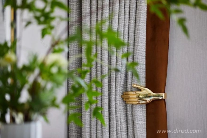 大华·徐州潘安湖首府洋房 | 摩登复古的金色空间-29