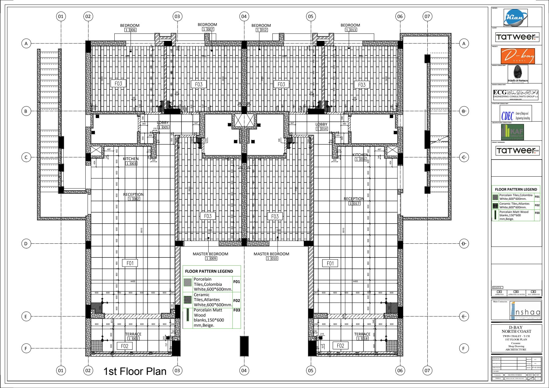 D  Bay北海岸一楼地面装修施工图项目-2
