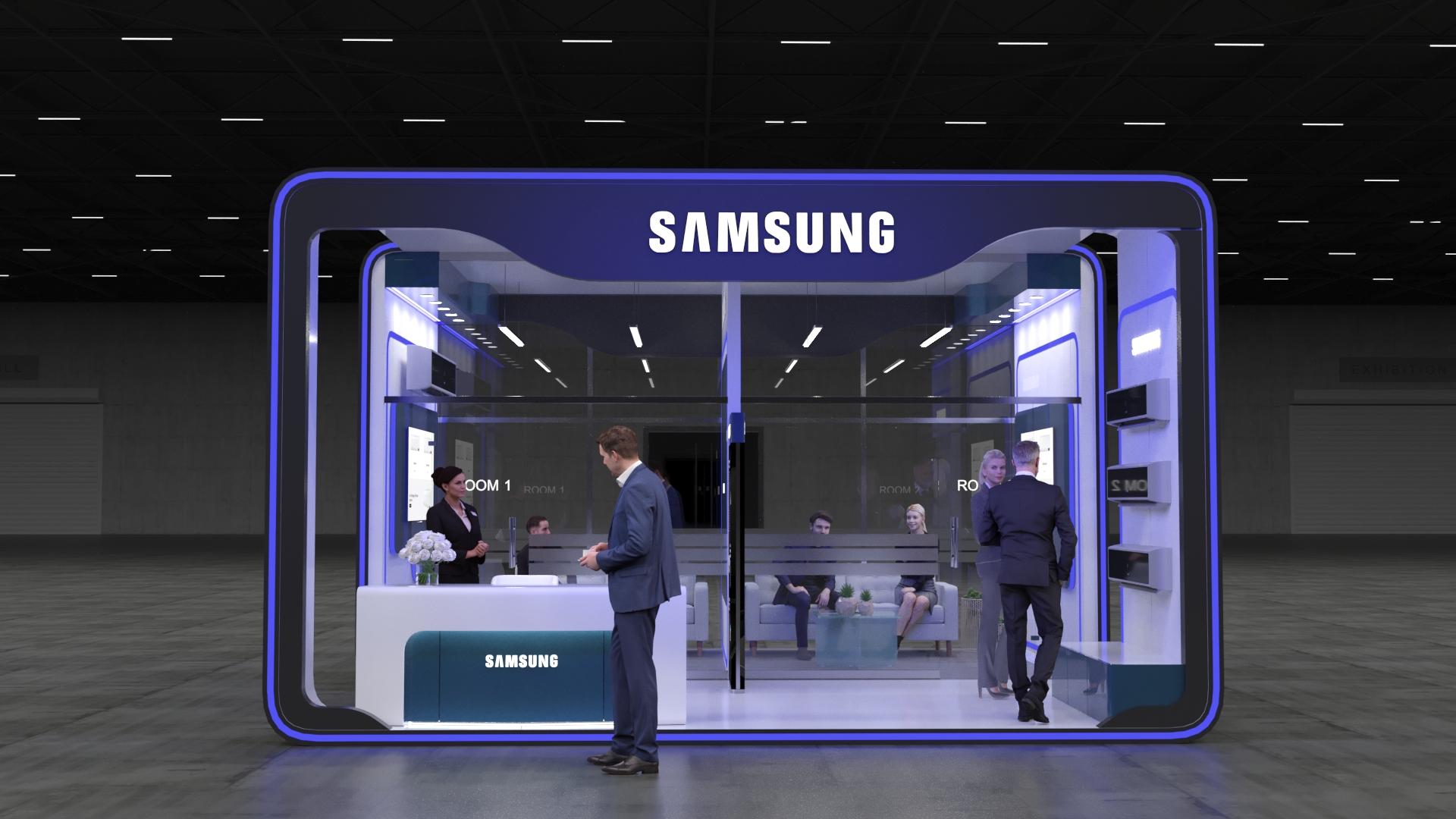 Samsung booth-0