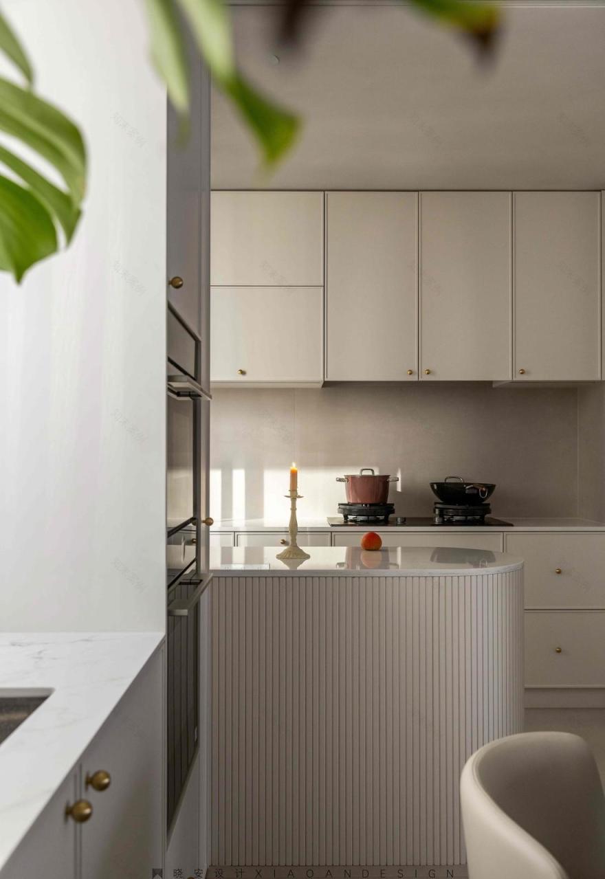 奶油肌理勾勒182㎡居家美学-34