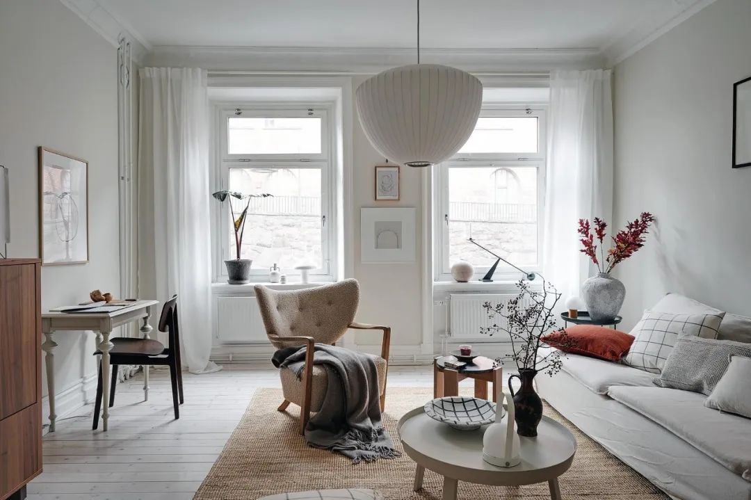 L 型布局厨房搭配小露台的家-9