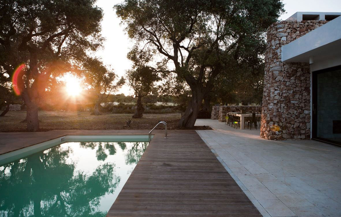 意大利乡村之家 | 原生态石墙与玻璃墙的现代对话-19