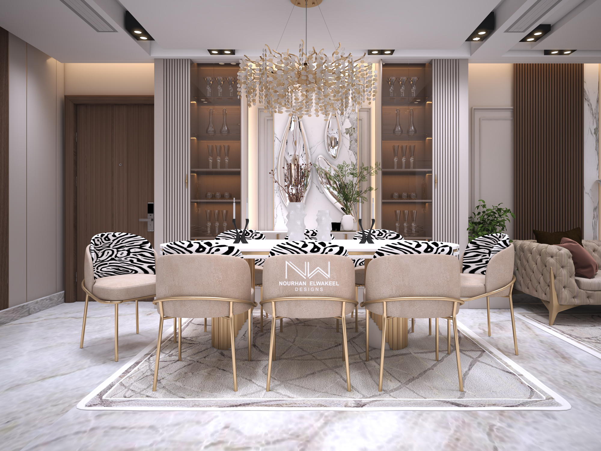 RECEPTION DESIGN Location:Mansoura,Egypt-0