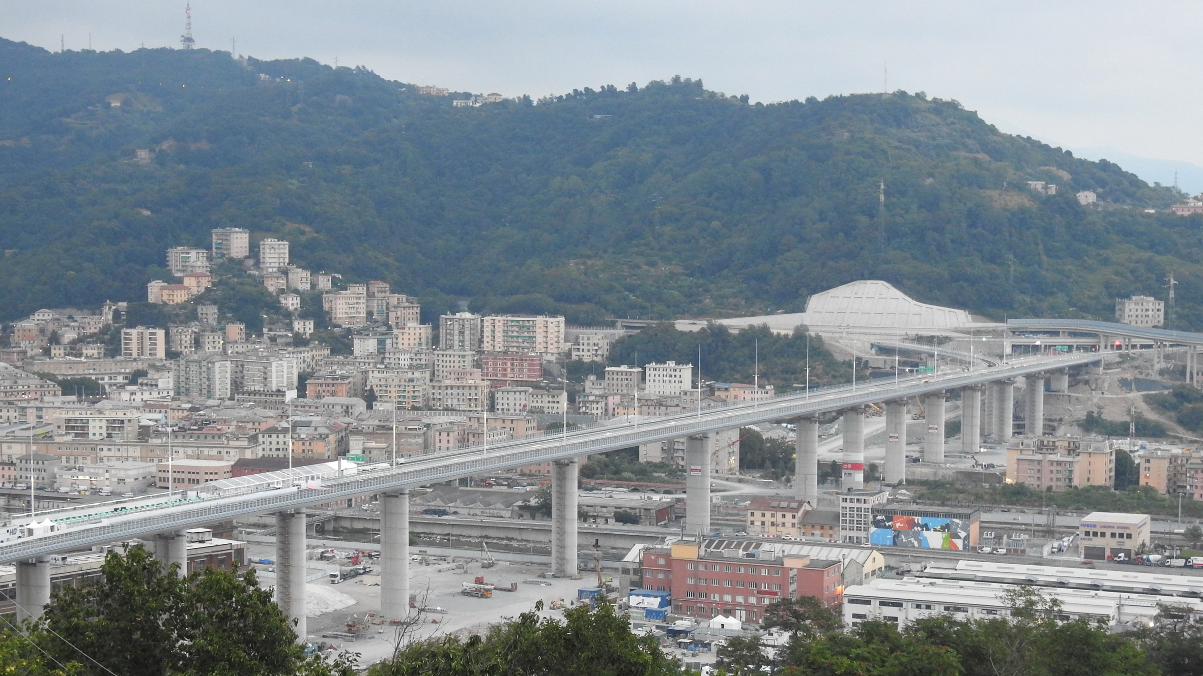 伦佐·皮亚诺设计意大利新地标 | Genoa San Giorgio Bridge-0