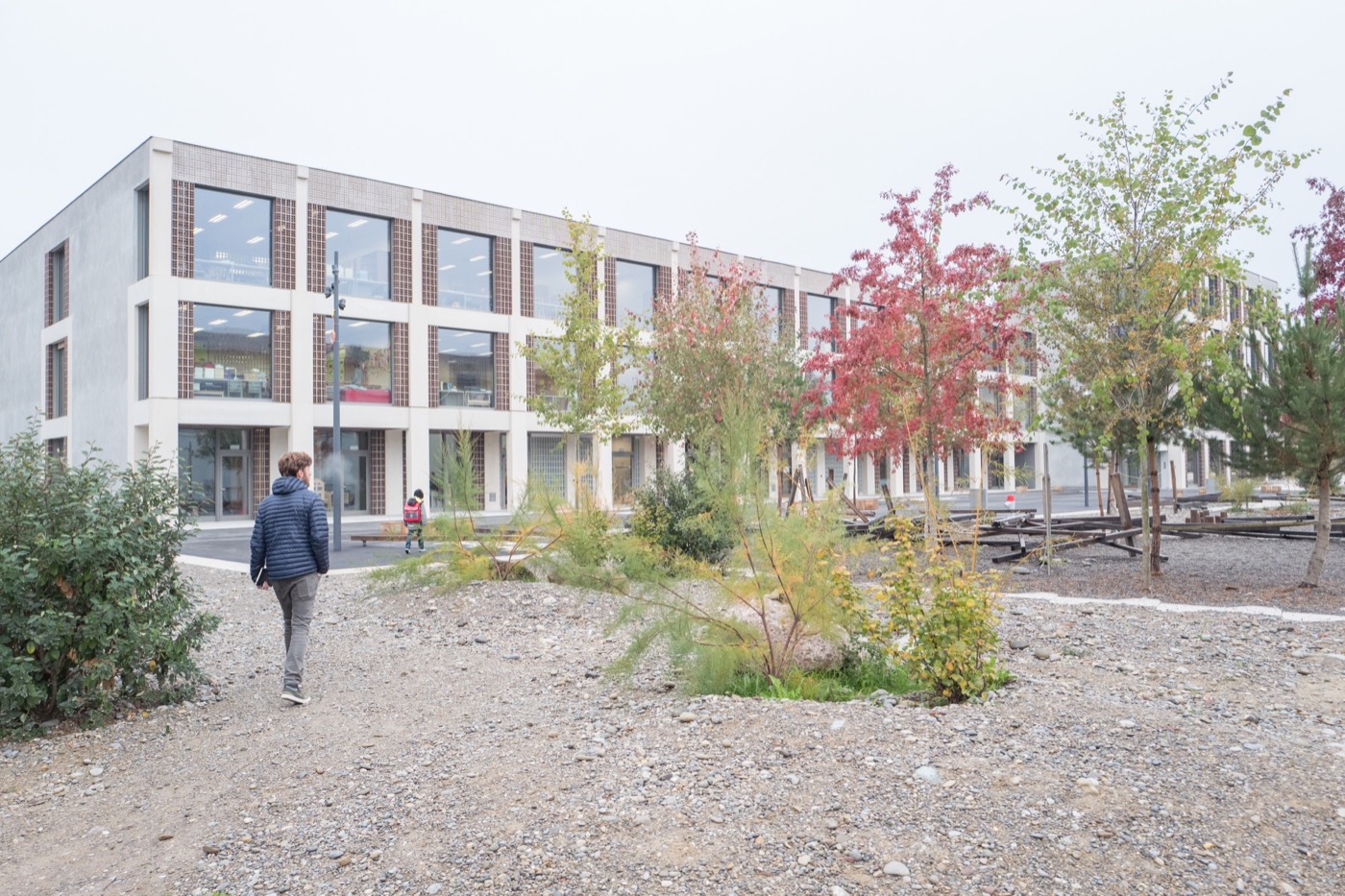 瑞士 Krämeracker 小学户外空间设计丨Boltshauser Architekten AG-18