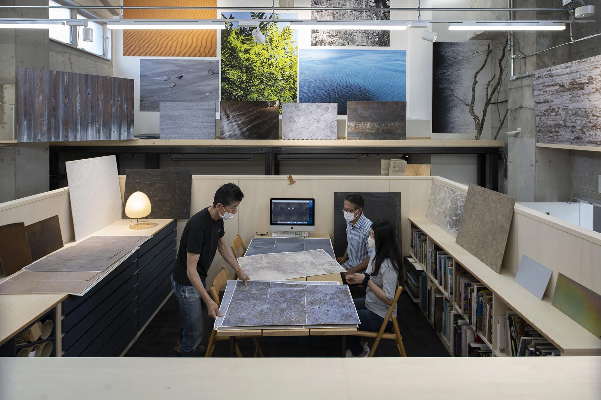 Designers FREE 表面画廊丨日本大阪丨Nakadoi 建筑师和工匠-31