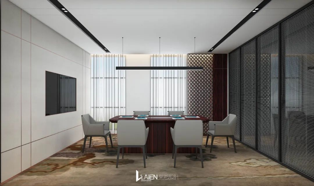 茂菊口腔上海总部办公室 | 新中式风格的海纳百川设计-40