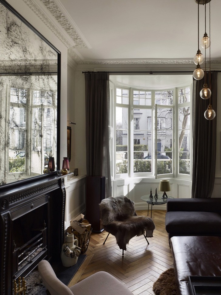 伦敦时尚联排别墅,传统与现代的完美融合-12