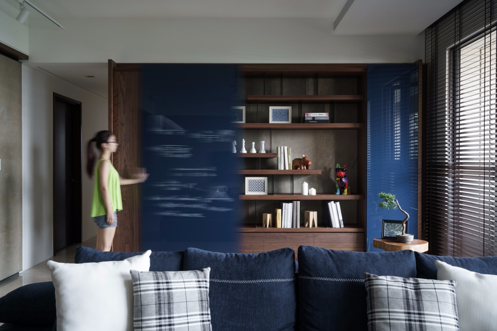 美术爱河——132m²人文居家住宅  千彩胤空间设计-8